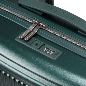 Walizki Geneva Green Mała 28 l