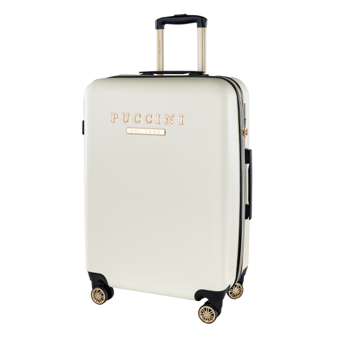 Walizki Los Angeles Beige Średnia 60 l