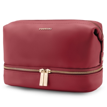 Kosmetyczki Fashion Red Kosmetyczka zatrzaskami 5 l