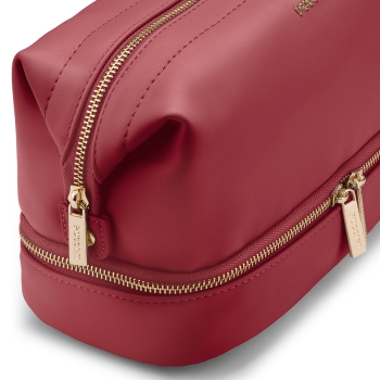 Kosmetyczki Fashion Red Kosmetyczka zatrzaskami 5 l