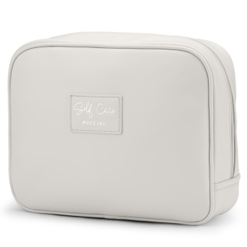 Kosmetyczki Fashion Self Care Beige Kosmetyczka prostokątna Duża 5,5 l