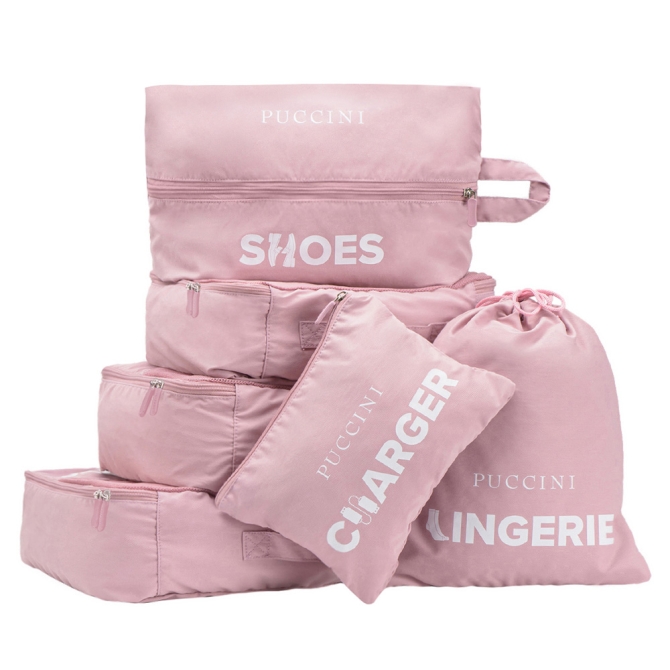 Akcesoria podróżne Organizery podróżnicze Pink Pink