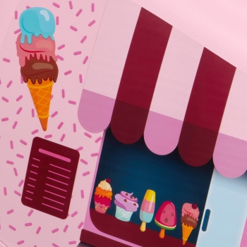 Walizki Dream2Go Ride-On Ice Cream Van 30 l