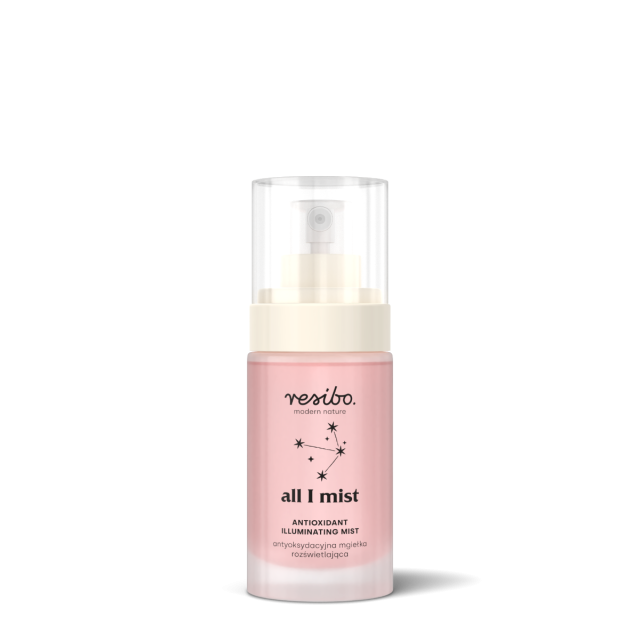 Mgiełki do ciała ALL I MIST Antyoksydacyjna mgiełka rozświetlająca 30 ml