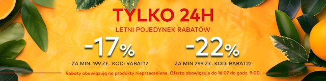 Letni pojedynek rabatów -17% i -22%
