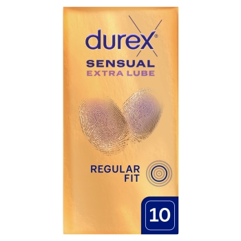 Prezerwatywy Sensual Extra Lubricated Prezerwatywy cienkie nawilżane z lubrykantem 