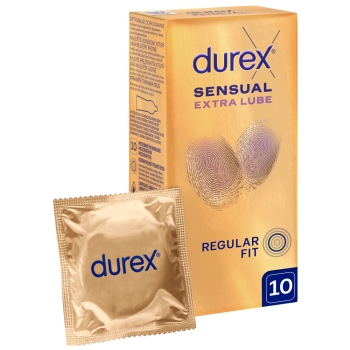 Prezerwatywy Sensual Extra Lubricated Prezerwatywy cienkie nawilżane z lubrykantem 