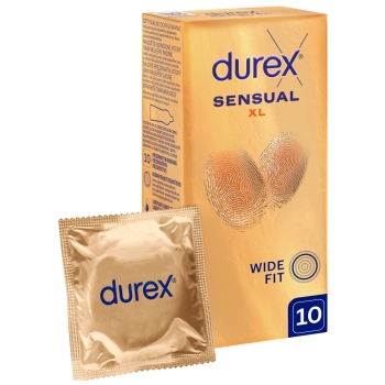 Prezerwatywy Sensual XL Prezerwatywy powiększone cienkie nawilżane 
