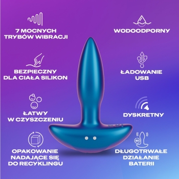 Gadżety erotyczne Play Wibrująca zatyczka analna 