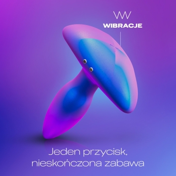 Gadżety erotyczne Play Wibrująca zatyczka analna 