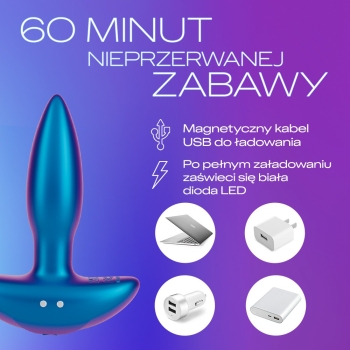 Gadżety erotyczne Play Wibrująca zatyczka analna 