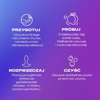 Gadżety erotyczne Play Wibrująca zatyczka analna 