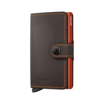 Portfele Miniwallet Matte Truffle Orange Truffle