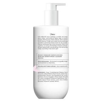 Kosmetyki dla dzieci Baby naturalny żel do ciała i włosów z olejem ze słodkich migdałów 250 ml