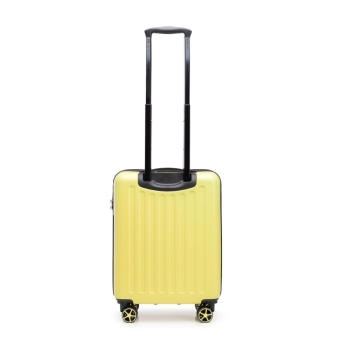 Walizki Walizka kabinowa z ABS-u z tłoczonym logo Yellow 34 l