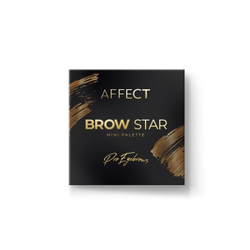 Produkty do brwi Paleta cieni do brwi MINI Brow Star 8 g