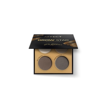 Produkty do brwi Paleta cieni do brwi MINI Brow Star 8 g