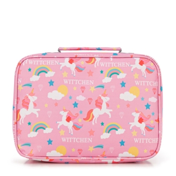 Torby Torba śniadaniowa dla dzieci z motywem jednorożca Pink Pink