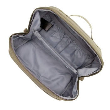 Kosmetyczki Kosmetyczka podróżna dwukomorowa Olive 0,14 kg