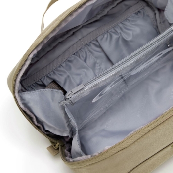 Kosmetyczki Kosmetyczka podróżna dwukomorowa Olive 0,14 kg