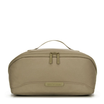 Kosmetyczki Kosmetyczka podróżna dwukomorowa Olive 0,14 kg