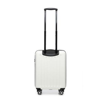 Walizki Walizka kabinowa z ABS-u z tłoczonym logo White 34 l