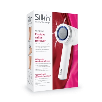 Masażery VacuPedi Elektryczny pilnik do stóp Silver 