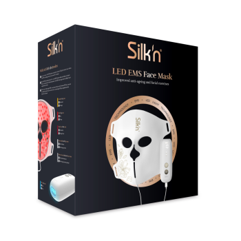 Masażery do twarzy i ciała LED EMS Face Mask Maska LED na twarz z funkcją EMS 