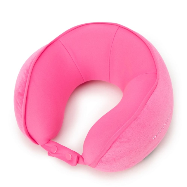 Poduszki podróżne Poduszka podróżna rogal prosta Pink Pink