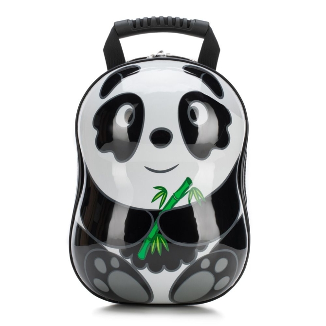 Walizki Walizka dziecięca z ABS-u Panda 21 l