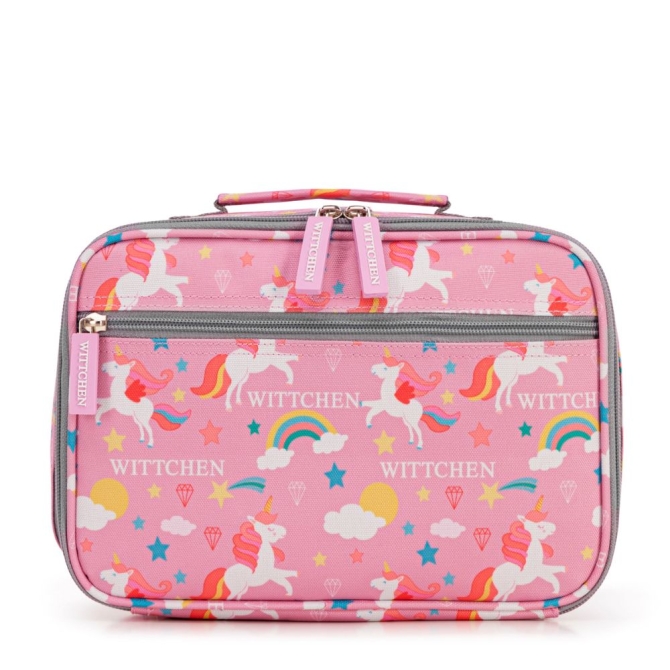 Torby Torba śniadaniowa dla dzieci jednorożec Pink