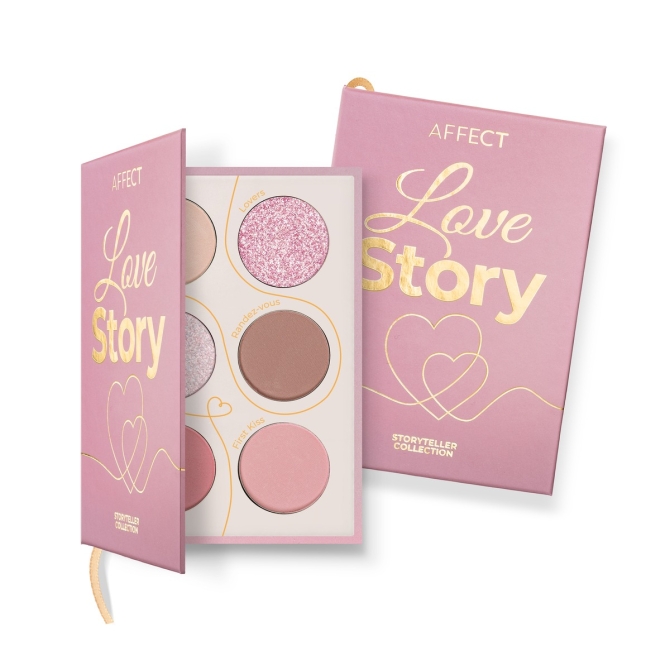 Cienie do powiek Mini Paleta Cieni do oczu Love Story 12 g