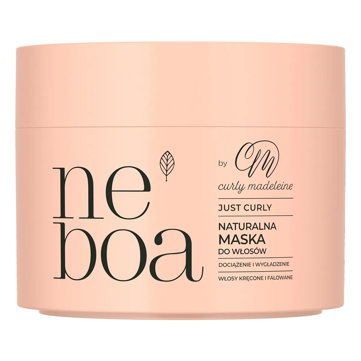 Маска для волос Neboa Curly Madeleine утяжеляющая, разглаживающая, для вьющихся волос