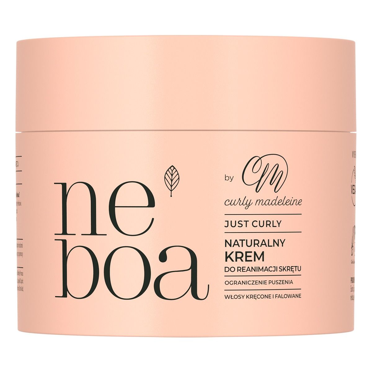 Neboa Curly Madeleine Naturalny krem reanimacja skrętu