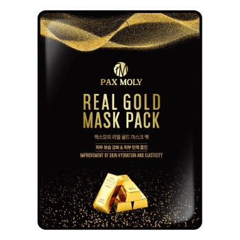 Maseczki w płachcie Real Gold Maska w płachcie nawilżająco-ujędrniająca 25 ml
