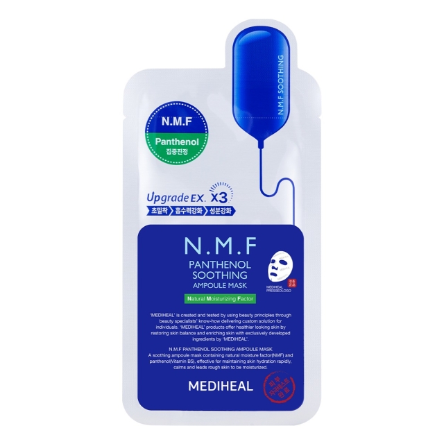 Maseczki w płachcie N.M.F Panthenol Soothing Ampoule Mask 27 l