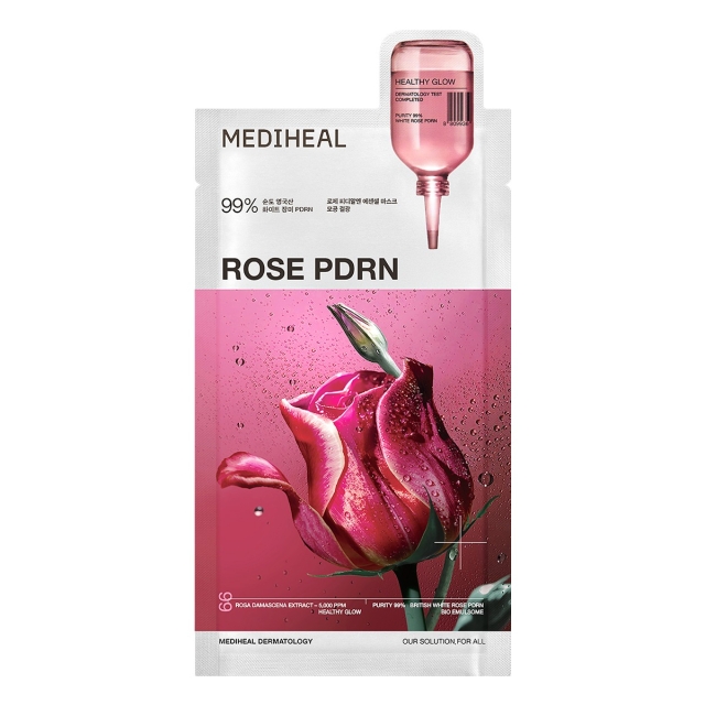 Maseczki w płachcie Essential Mask Rose PDRN 24 ml