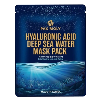 Maseczki w płachcie Hyaluronic Acid Deep Sea Water Maska w płachcie nawilżająco-rozświetlająca 25 ml