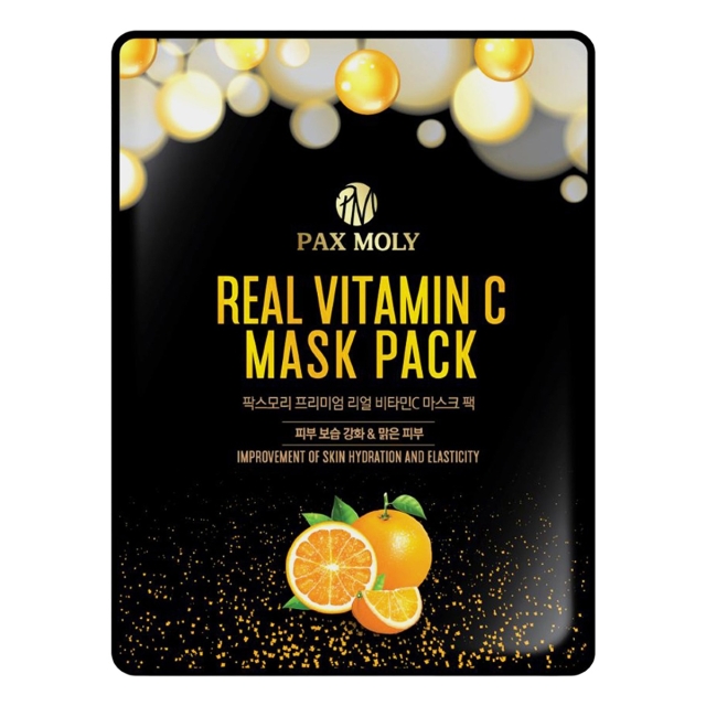 Maseczki w płachcie Real Vitamin C Maska w płachcie rozświetlająca 25 ml