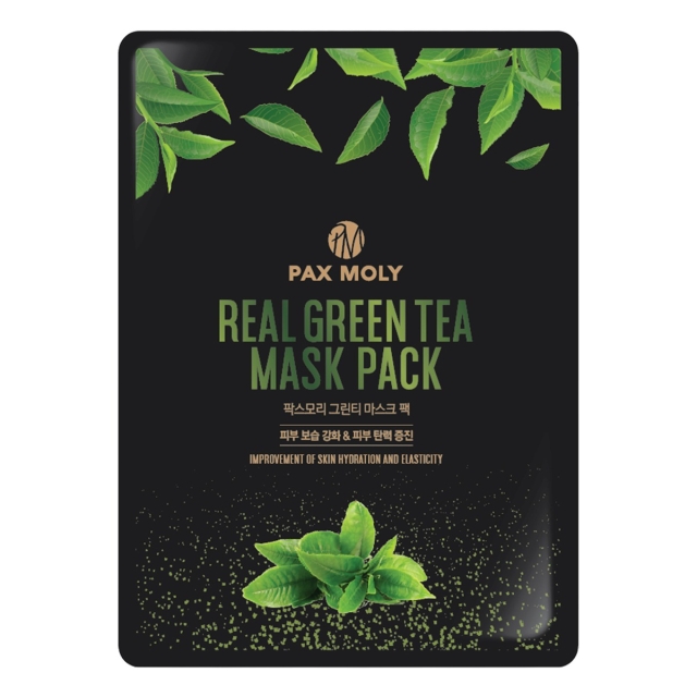 Maseczki w płachcie Real Green Tea Maska w płachcie łagodząca 25 ml