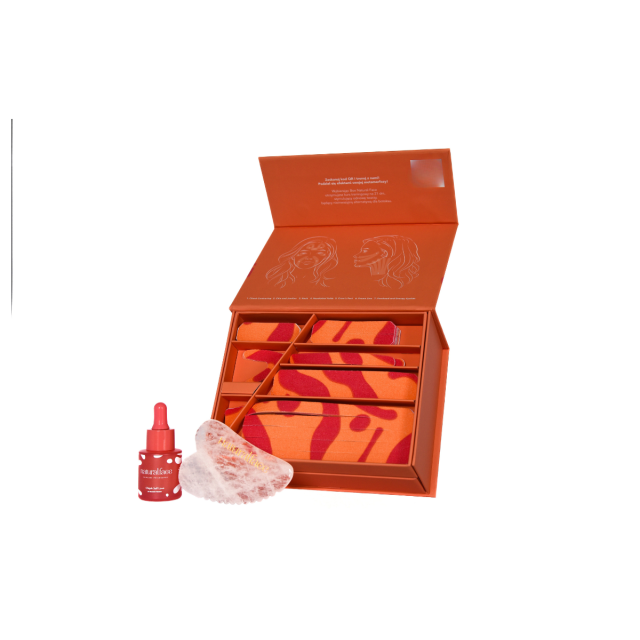 Zestaw do pielęgnacji twarzy dla niej Face Box Print