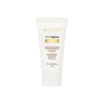 Kremy na dzień SUNglow SPF 50 odmładzający krem przeciwsłoneczny do codziennego stosowania 20 ml