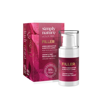 Kremy pod oczy Simply Nature FILLER Crow's Feet Reducer-Cream 15 ml