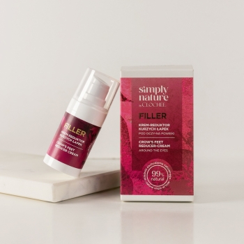 Kremy pod oczy Simply Nature FILLER Crow's Feet Reducer-Cream 15 ml
