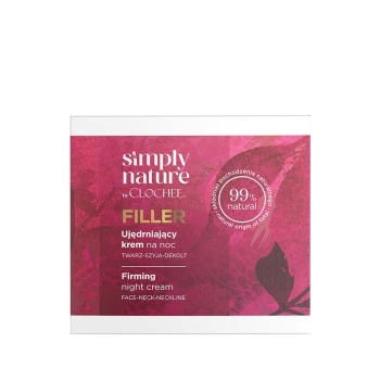 Kremy na noc Simply Nature FILLER Firming Night Cream 50 ml