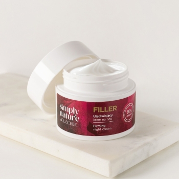 Kremy na noc Simply Nature FILLER Firming Night Cream 50 ml