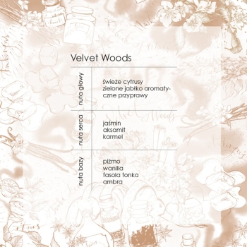 Balsamy do ciała Velvet Woods Body Lotion 400 ml