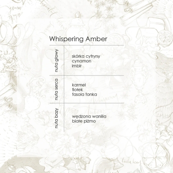 Kremy do dłoni Whispering Amber Hand Cream 300 ml