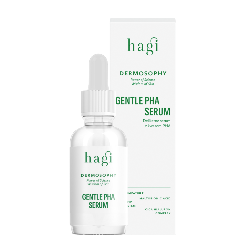 Hagi sanft Serum mit Säure PHA Dermosophy — Inhaltsstoffe und Bewertung