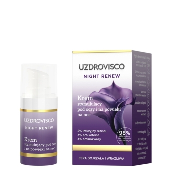 Kremy pod oczy Night Renew Krem stymulujący pod oczy i na powieki na noc 15 ml